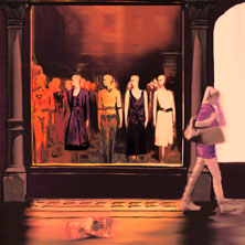 art, mannequins, manhattan, storefront, vitrine