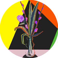 art, postmodern art, flower bomb